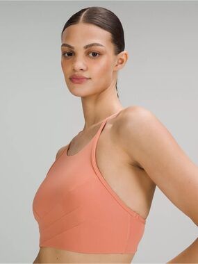 lululemon athletica Flow Y Wrap-Front Sports Bra size 12